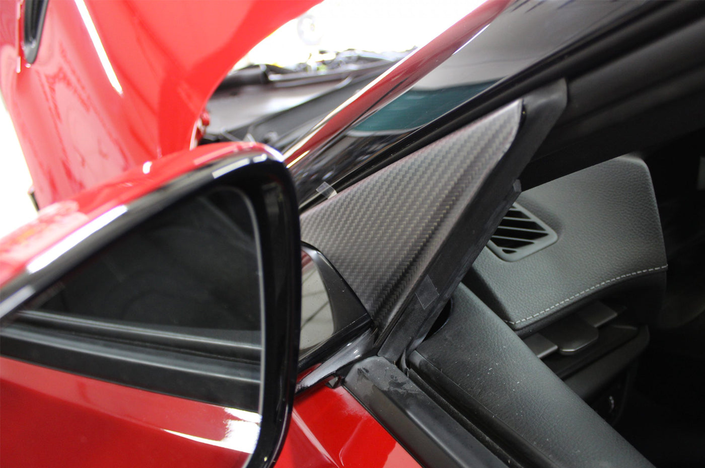 AMS Anti-Wind Buffeting Kit for Supra GR