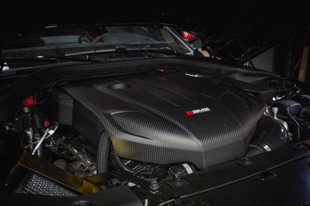 AMS Carbon Fiber Engine Cover for 2020 Supra