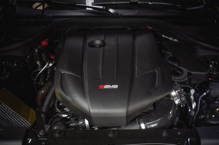 AMS Carbon Fiber Engine Cover for 2020 Supra