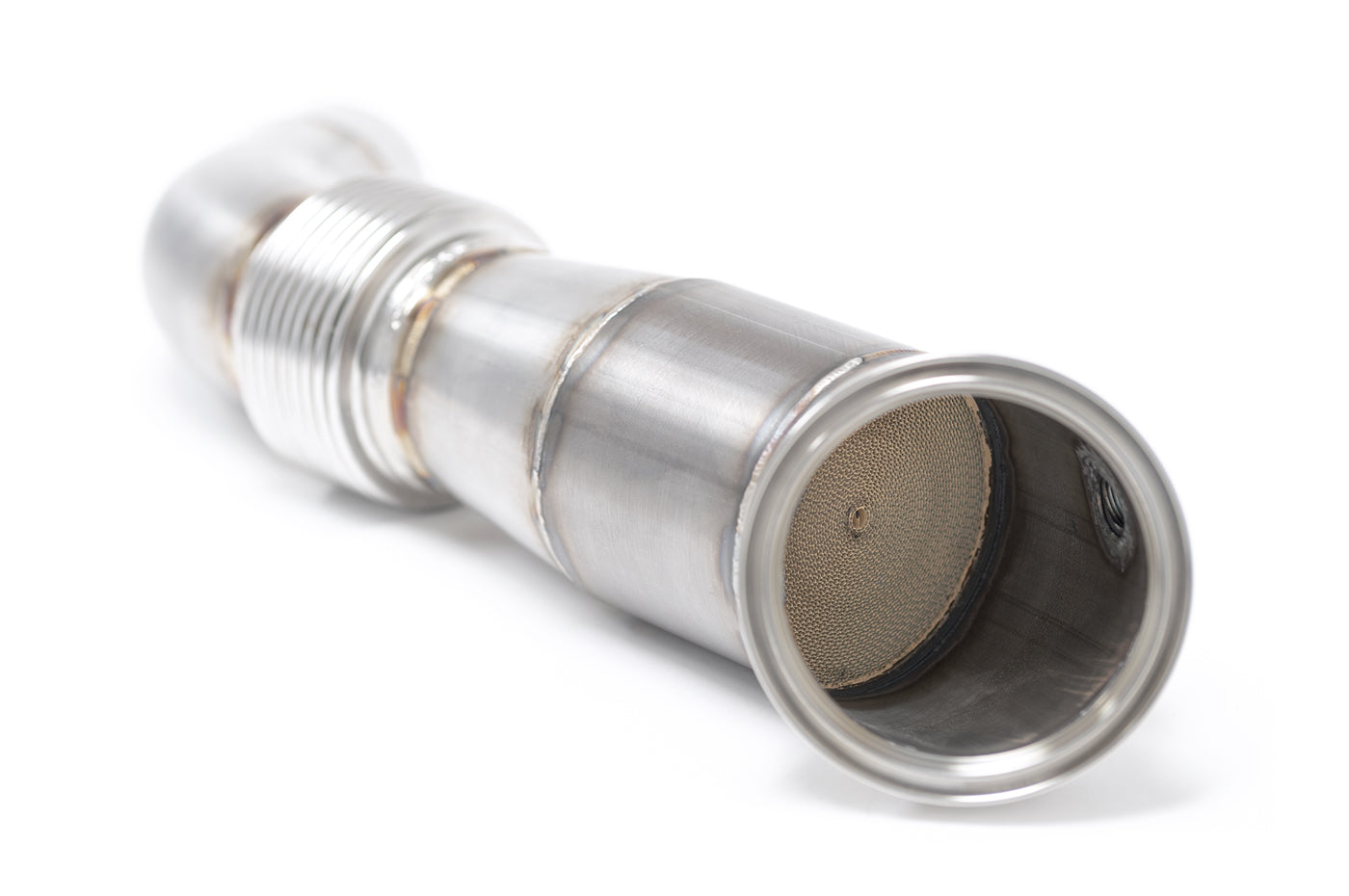 AMS Street Catted Downpipe for Supra GR