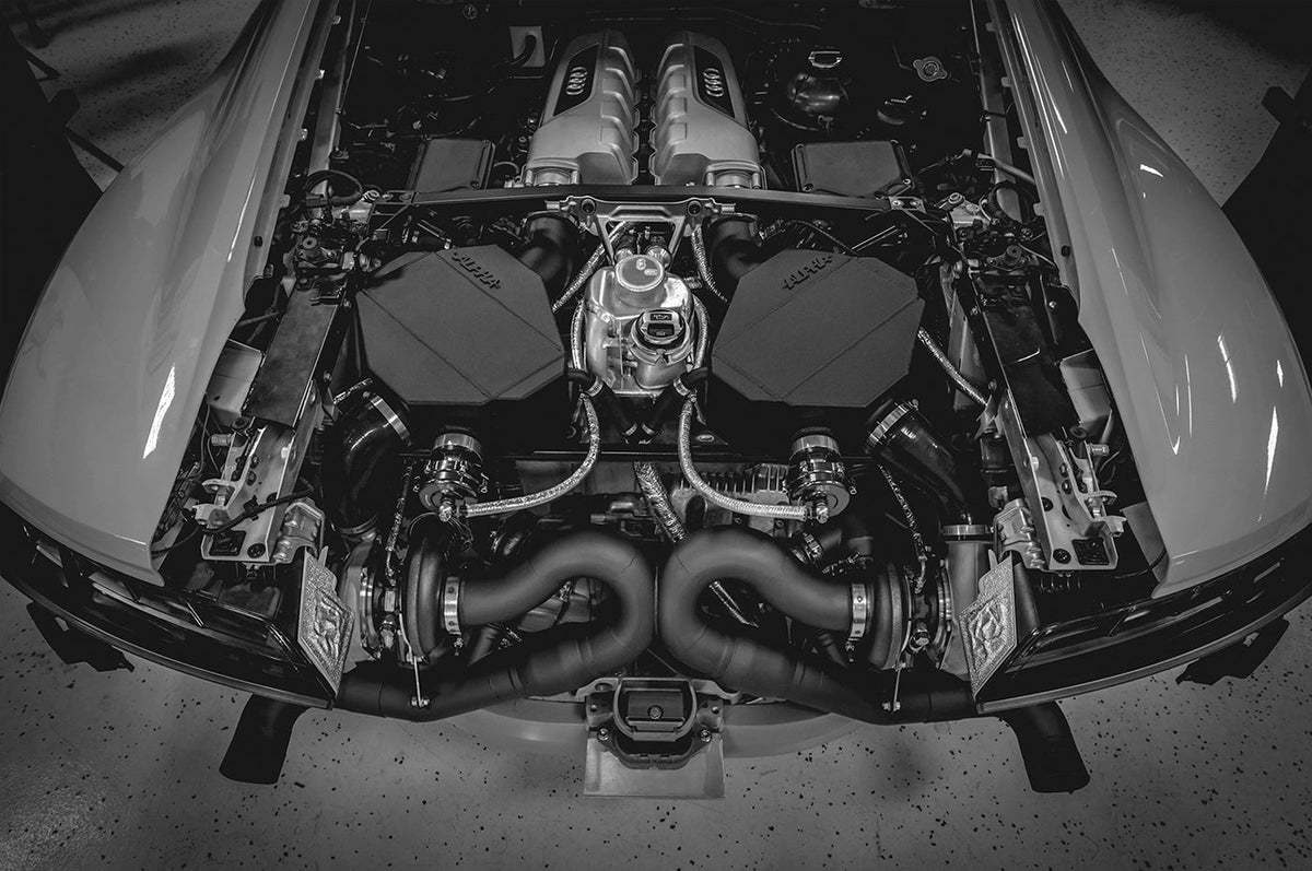 AMS Alpha Performance Gen 2 R8 Twin Turbo Kit