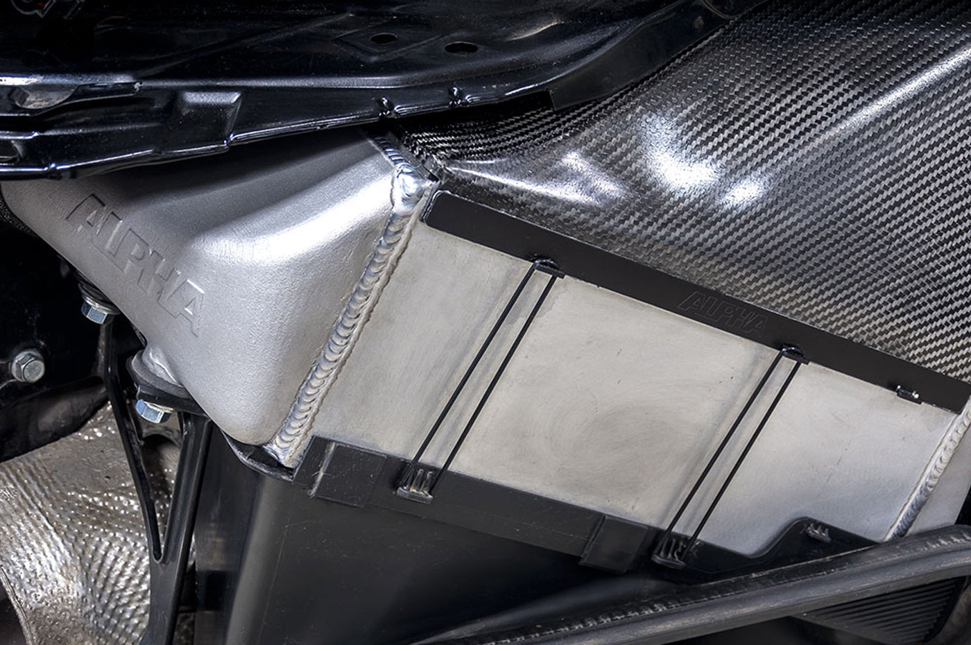 AMS Alpha Performance Porsche 997.1TT Intercooler System
