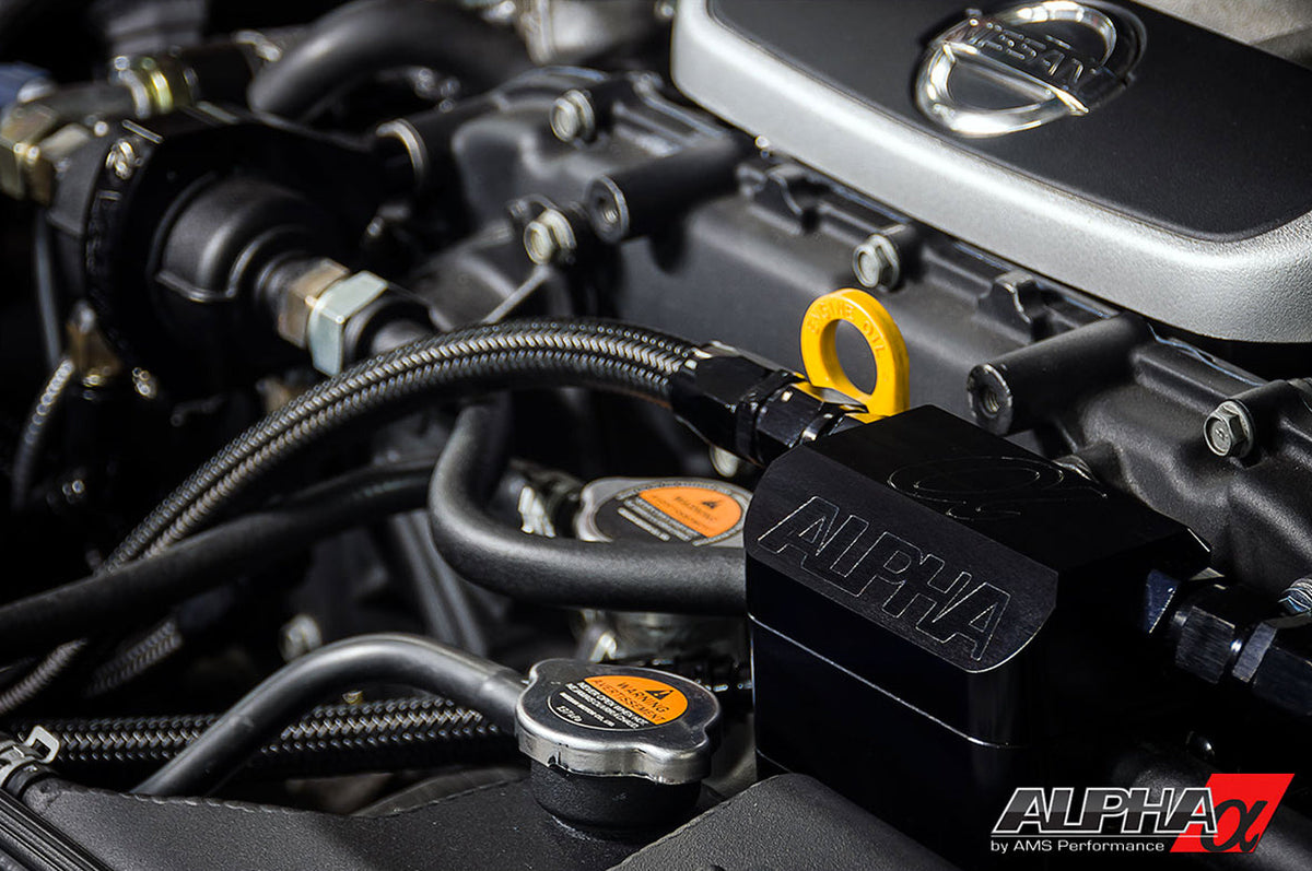 AMS Alpha Performance R35 GTR Air/Oil Separator