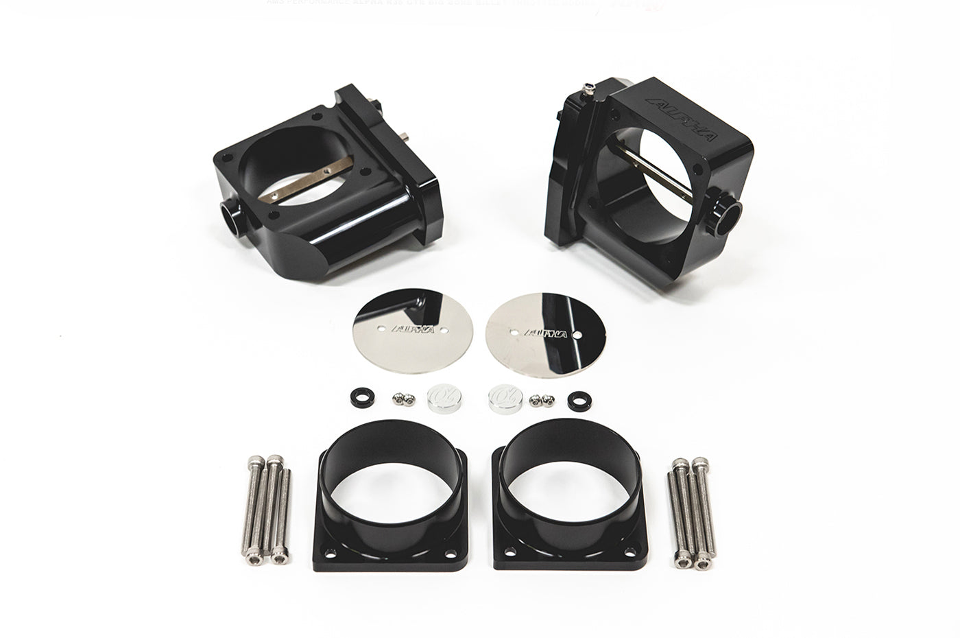 AMS Alpha Performance R35 GTR Big Bore Billet Throttle Bodies (Standard)