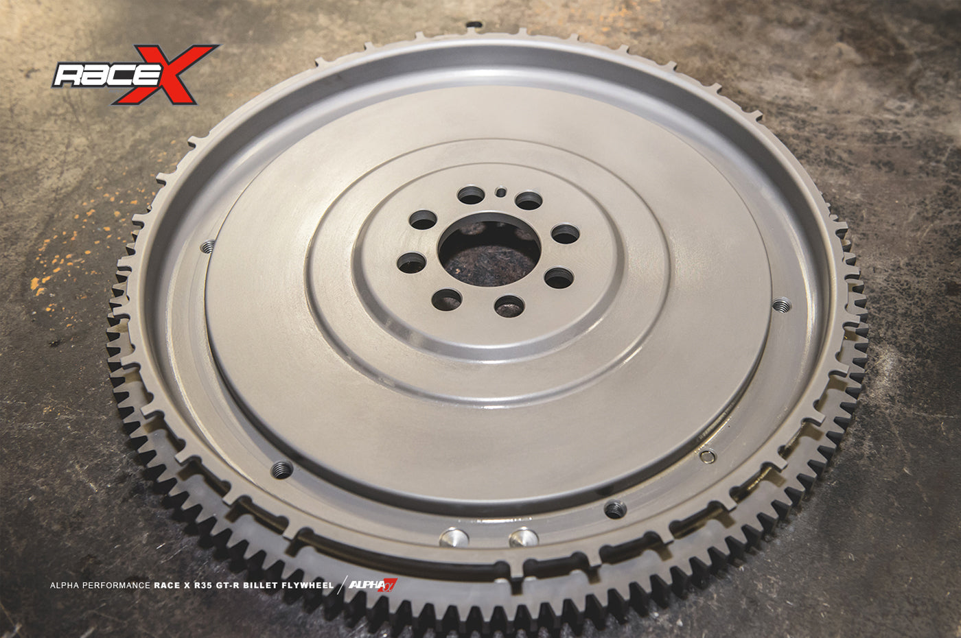 AMS Alpha Performance R35 GTR One Piece Billet Flywheel