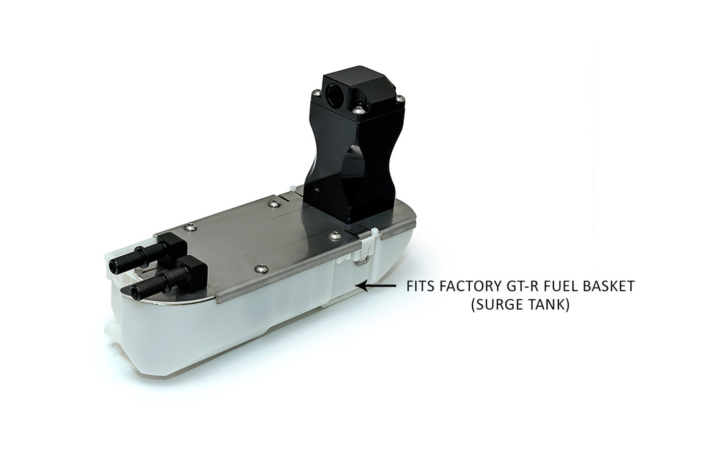 Fits factory GTR fuel basket (surge tank)