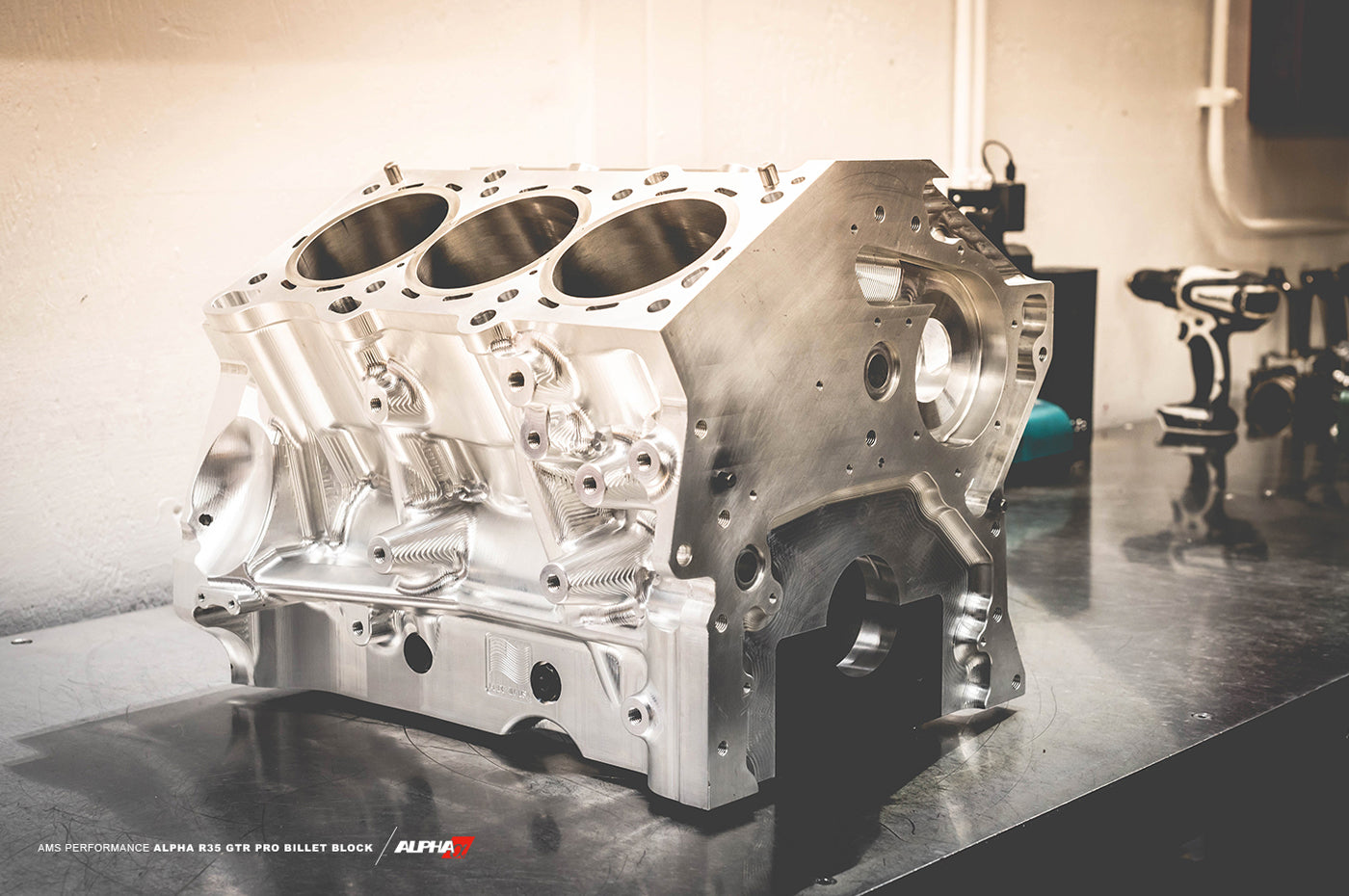 AMS Alpha Performance R35 GTR Pro Series Billet Block
