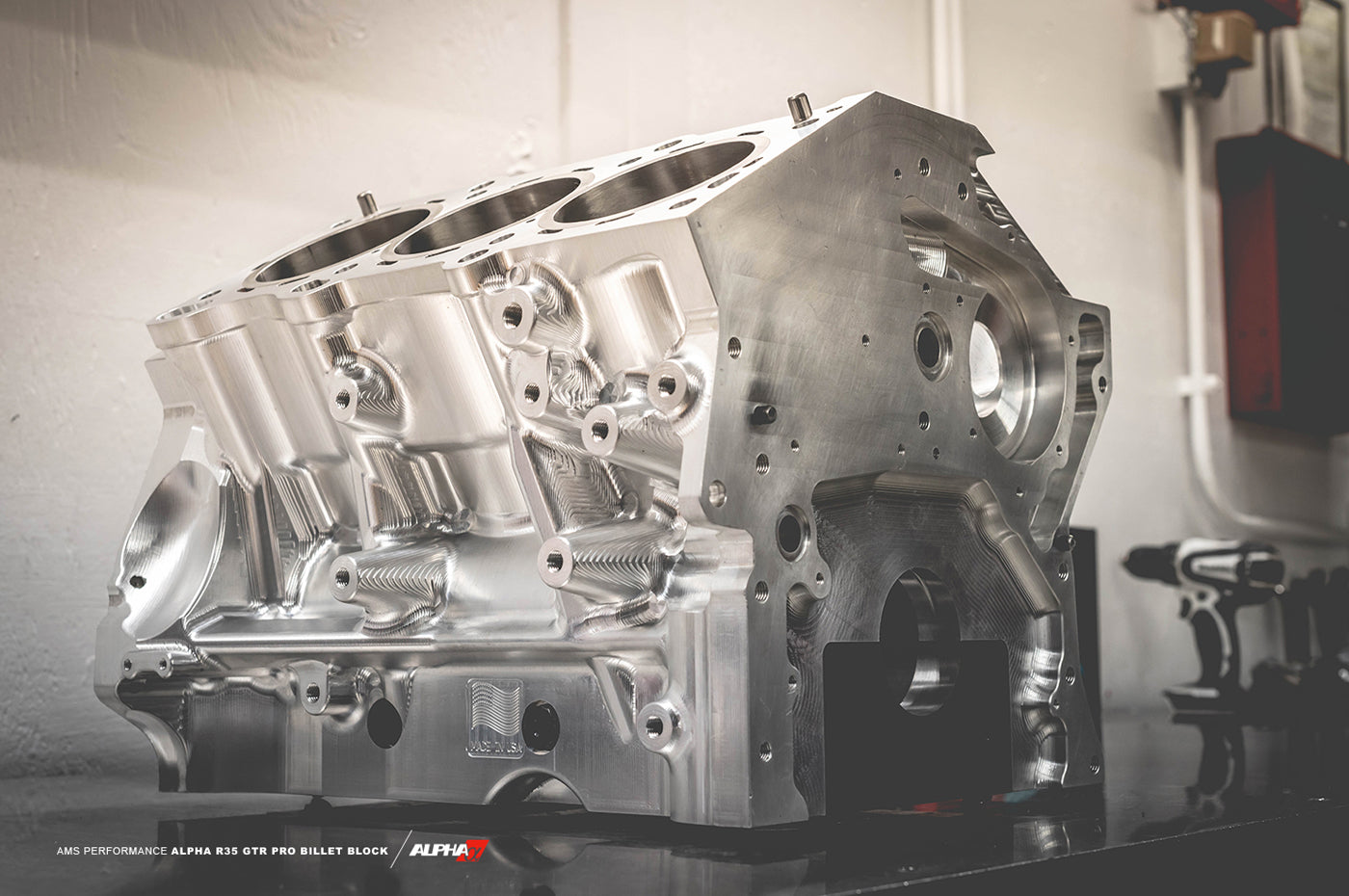 AMS Alpha Performance R35 GTR Pro Series Billet Block