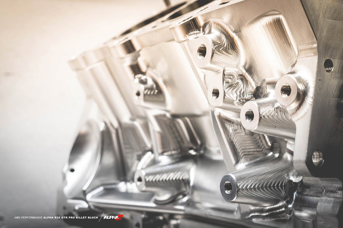 AMS Alpha Performance R35 GTR Pro Series Billet Block
