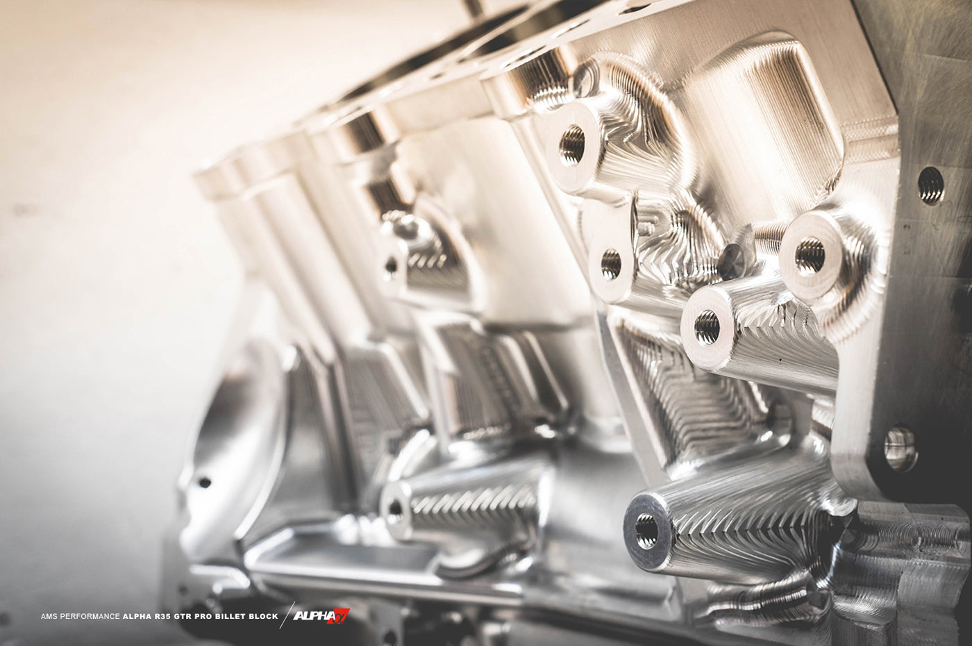 AMS Alpha Performance R35 GTR Pro Series Billet Block