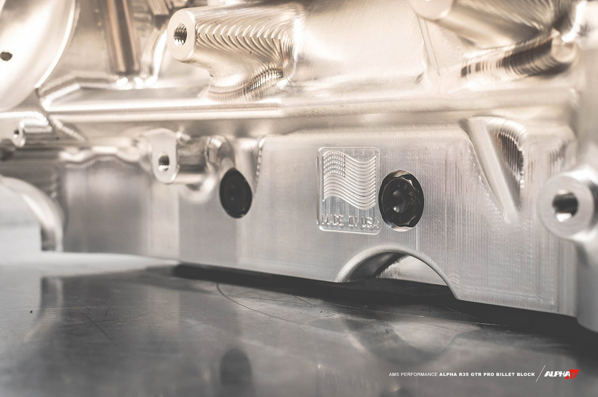 AMS Alpha Performance R35 GTR Pro Series Billet Block