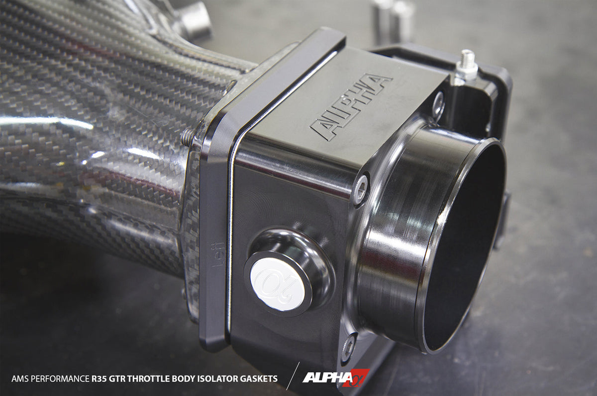 AMS Alpha Performance R35 GTR Throttle Body Isolator Kit