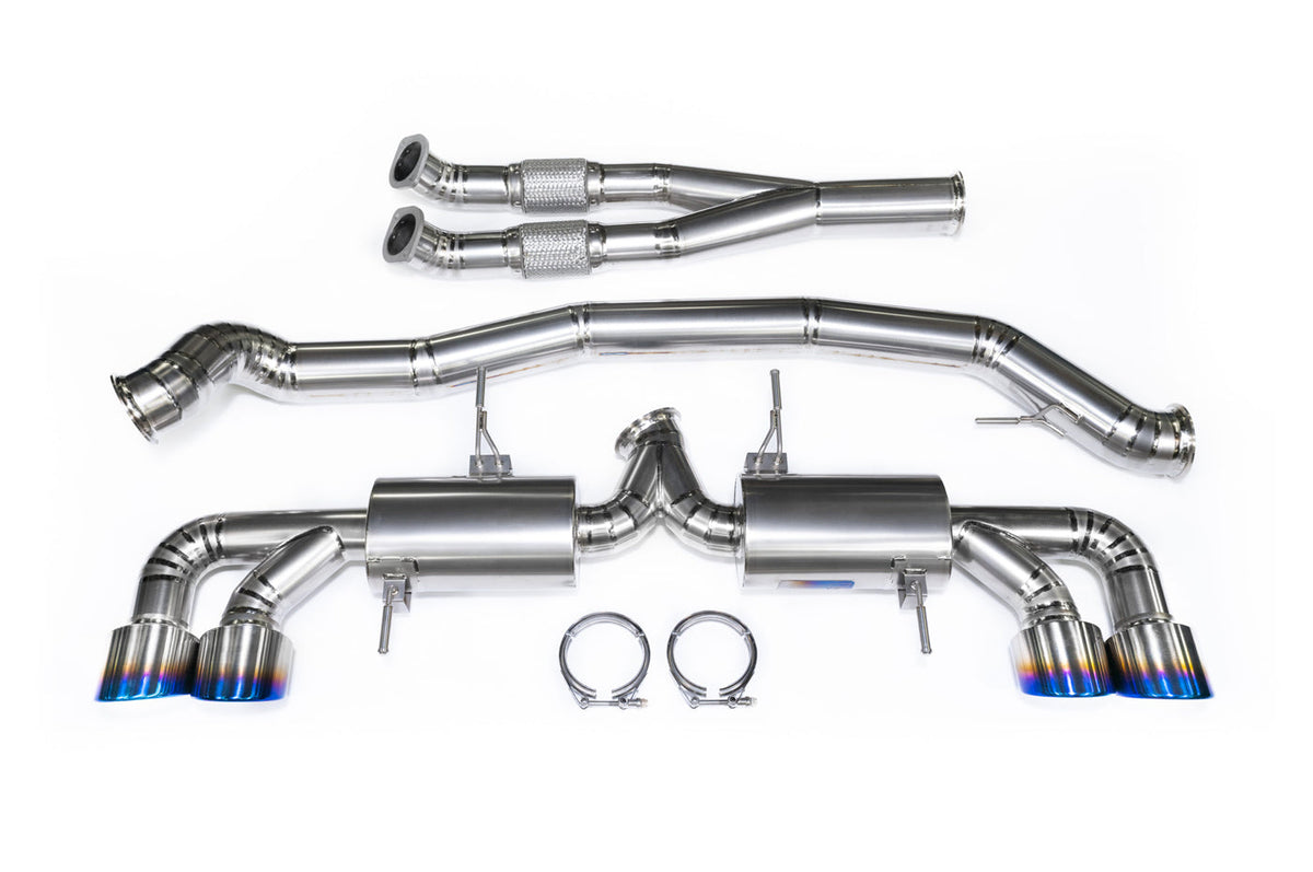 AMS Alpha Performance R35 GTR 102mm Titanium ExhaustAMS Alpha Performance R35 GTR 102mm Titanium Exhaust