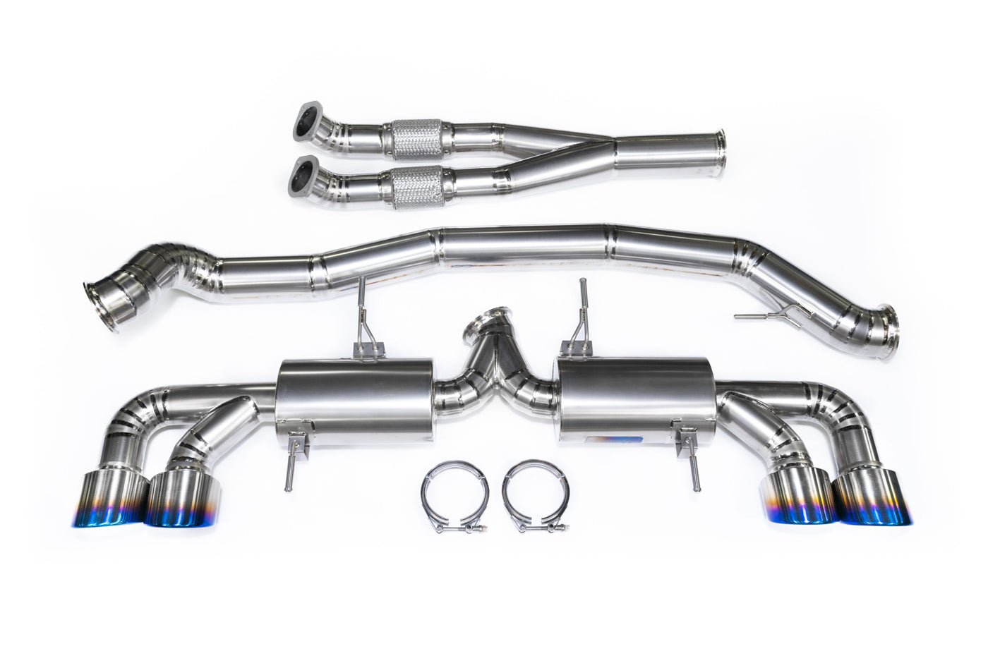 AMS Alpha Performance R35 GTR 102mm Titanium ExhaustAMS Alpha Performance R35 GTR 102mm Titanium Exhaust