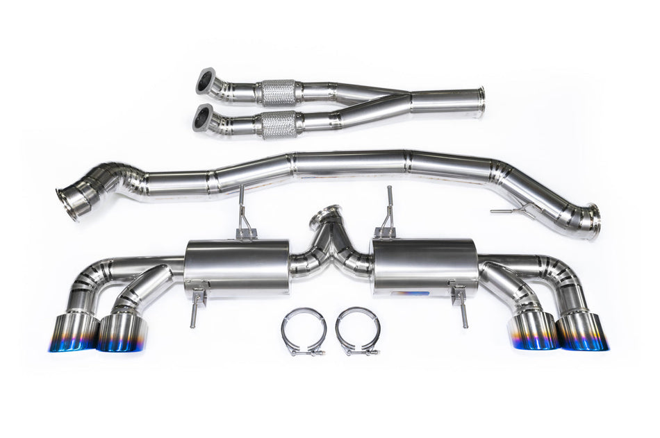 AMS Alpha Performance R35 GTR 102mm Titanium ExhaustAMS Alpha Performance R35 GTR 102mm Titanium Exhaust