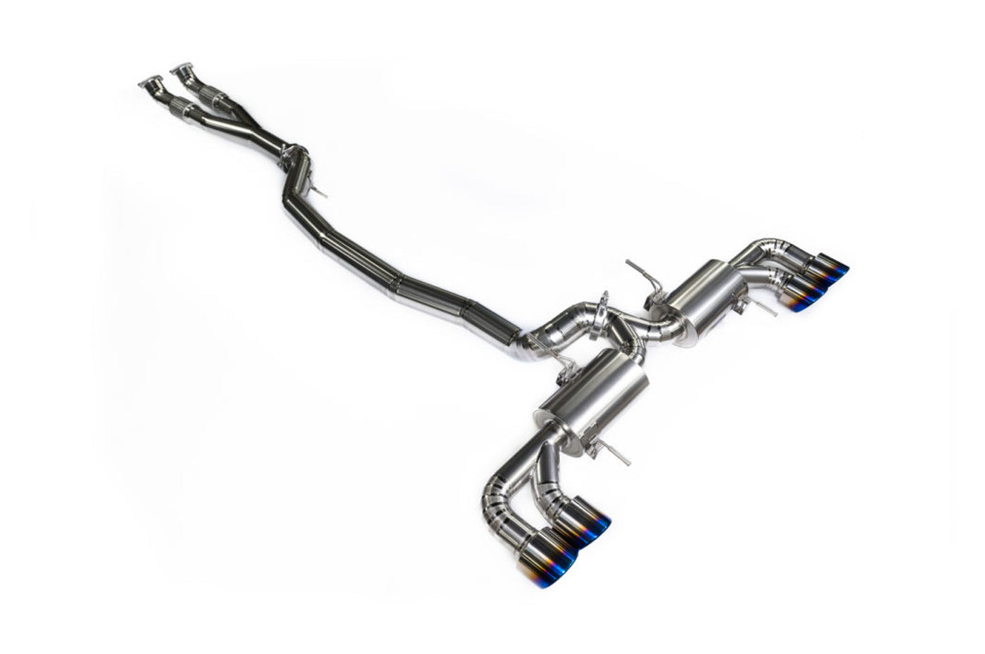 AMS Alpha Performance R35 GTR 102mm Titanium Exhaust