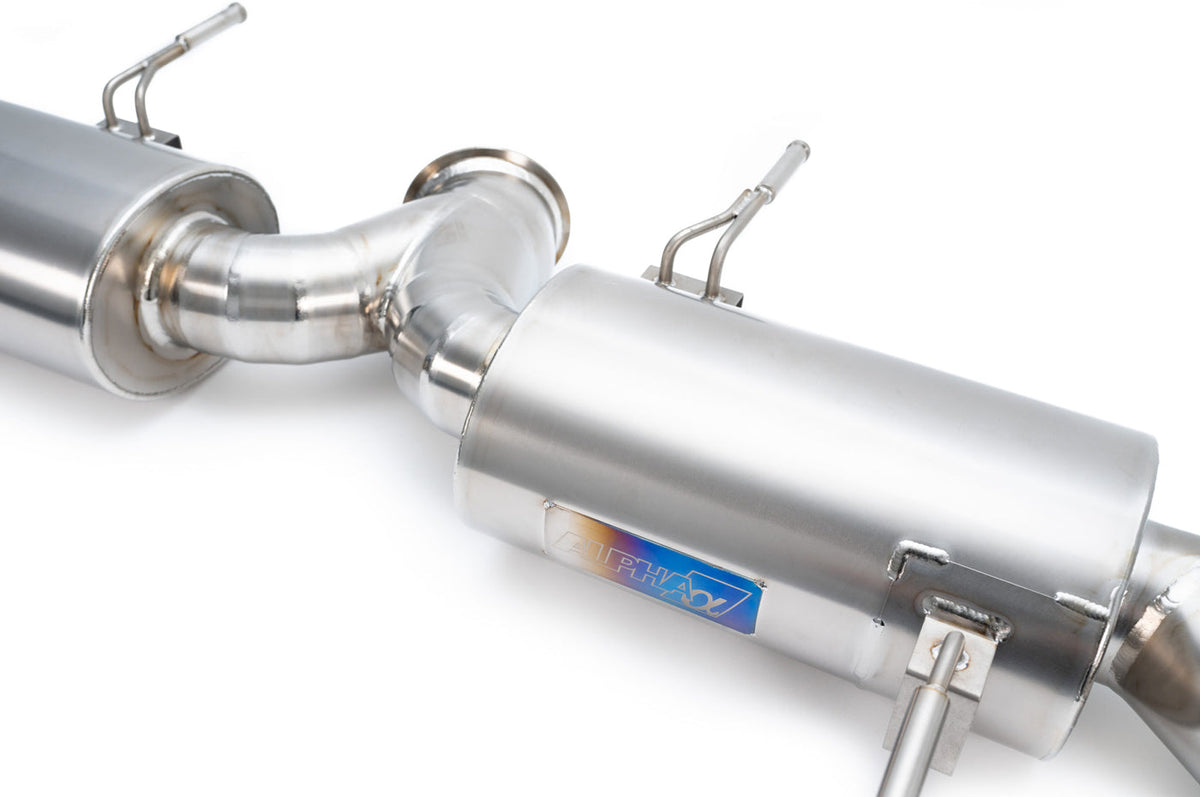 AMS Alpha Performance R35 GTR 102mm Titanium Exhaust