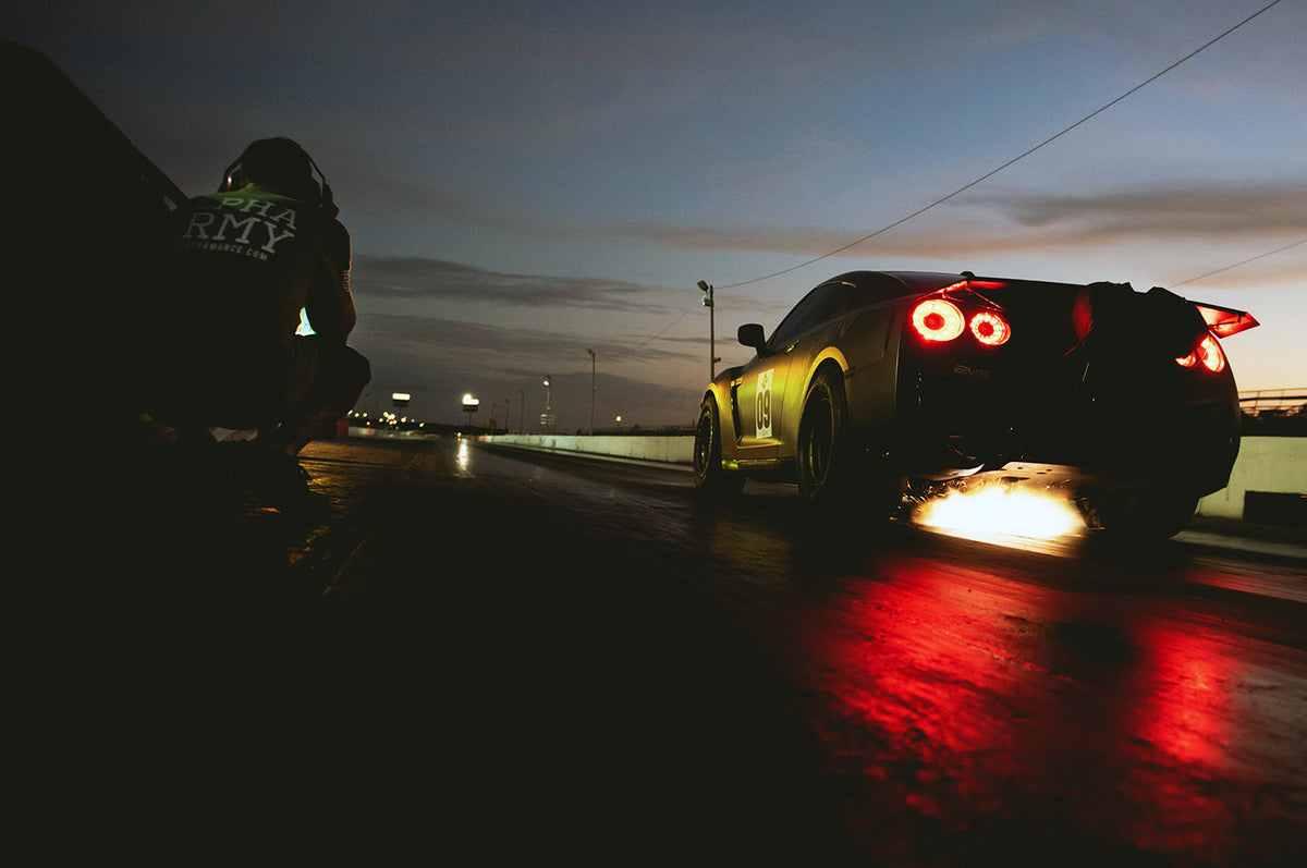 AMS Alpha Performance R35 GTR Transmission Overflow Tank
