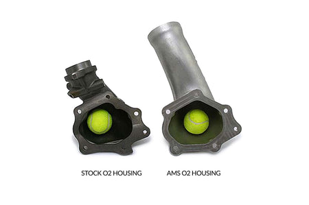 AMS Evo X Widemouth Downpipe