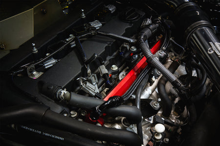 AMS Evo X Fuel Rail Kit Installed