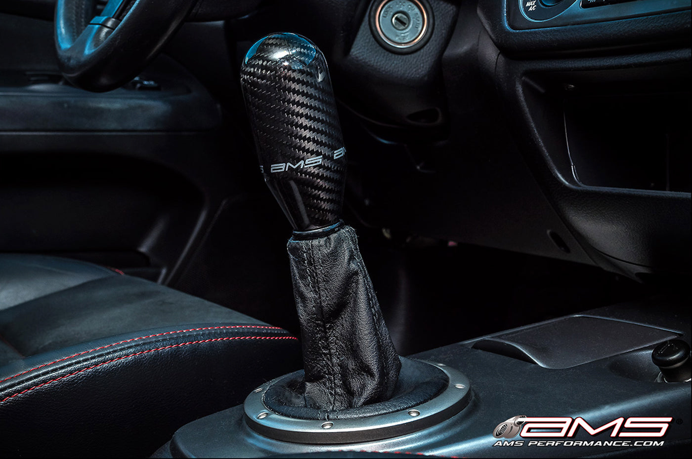 AMS Extended Shift Knob Installed