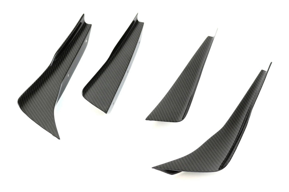 APR Carbon Fiber Front Bumper Canards for 18-21 WRX/STi