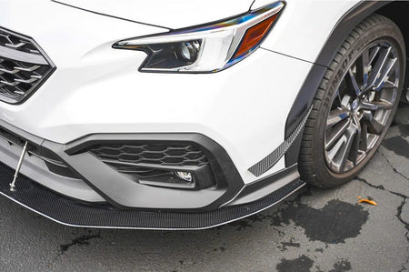 APR Carbon Fiber Front Bumper Canards for 2022+ VB Subaru WRX (AB-808022) installed