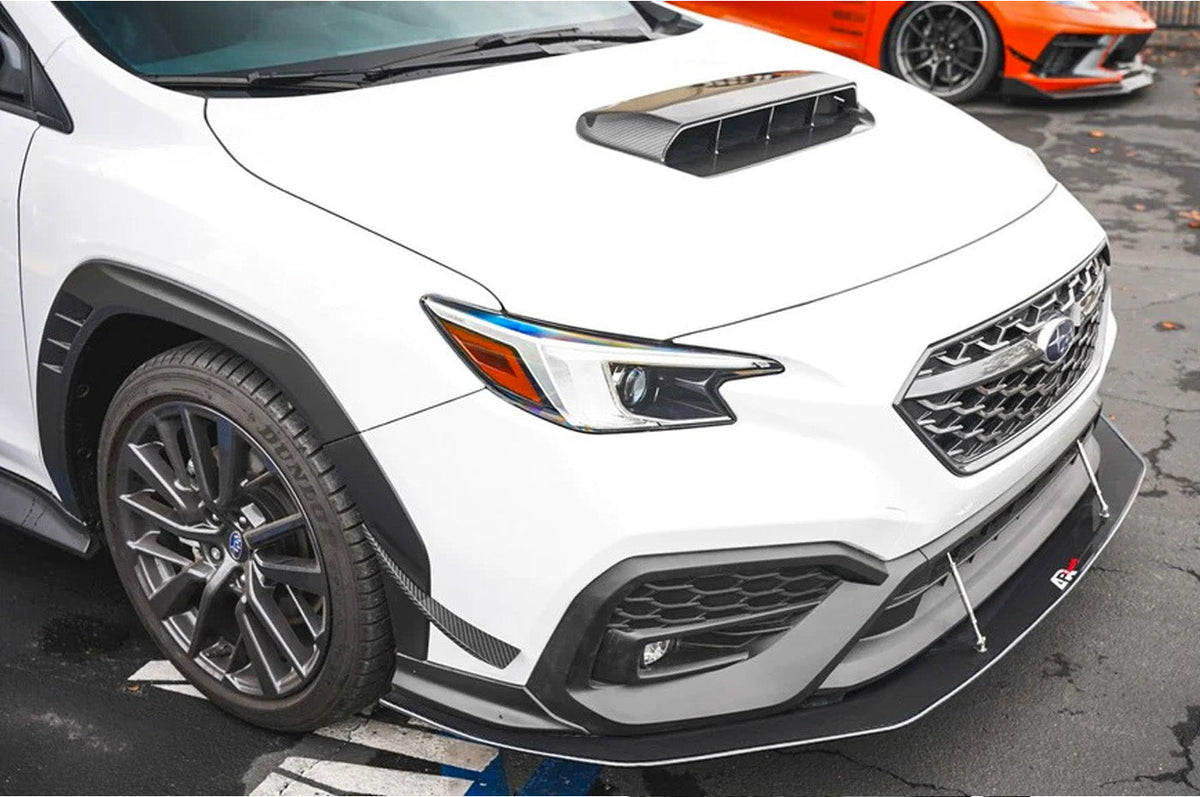 APR Carbon Fiber Front Bumper Canards for 2022+ VB Subaru WRX (AB-808022) installed