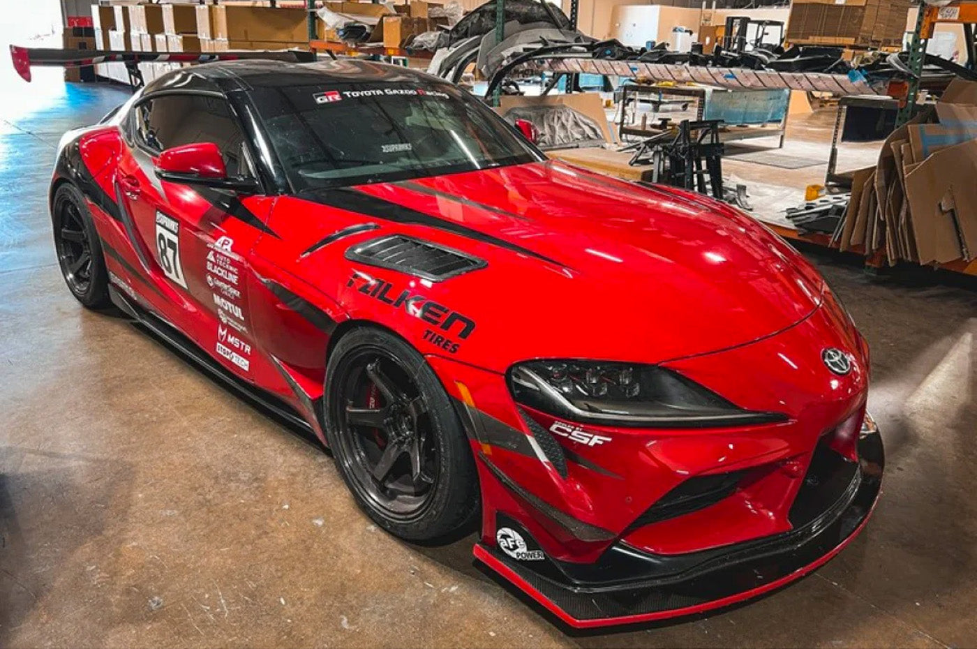 APR Carbon Fiber Fender Vents for A90/A91 MKV 2020+ Toyota Supra (CF-330902) installed