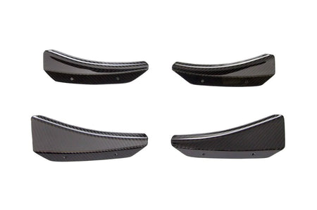 APR Carbon Fiber Front Bumper Canards for 2016-2020 Audi R8 Type 4S V10 (AB-508682)