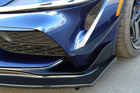 APR Carbon Fiber Front Bumper Canards for A90/91 MKV 2020+ Toyota Supra (AB-330902) installed