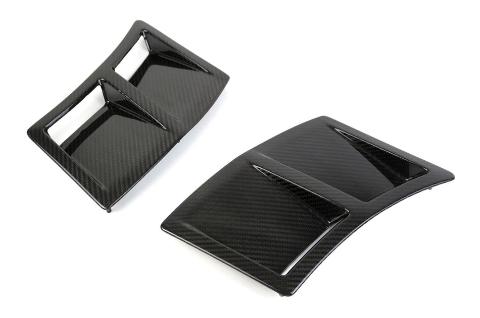 APR Carbon Fiber Rear Bumper Ducts for 2018 WRX/STi Type RA (CF-815004)