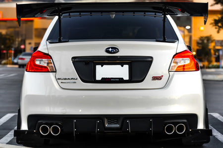 APR Carbon Fiber Trunk Garnish for 2015-2021 WRX/ STi (CBX-WRXTG) installed