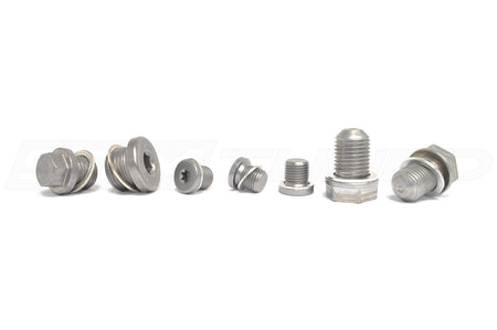 Audi OEM Engine Oil Drain Plugs for V10 09-15 R8 / Gallardo (Set of 7 with Washers)