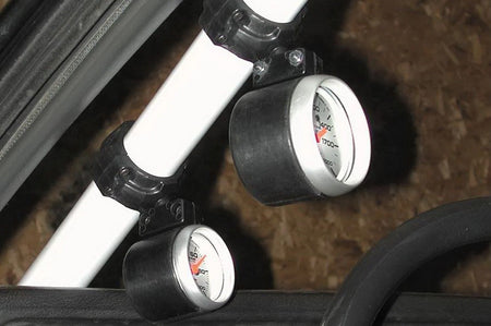 Auto Meter Roll Cage 52mm Gauge Pod Mount (48000/48003) installed