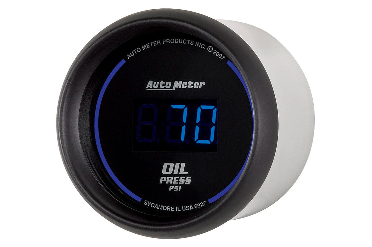 AutoMeter 52mm Cobalt Digital 5-100 PSI Oil Pressure Gauge (6927)
