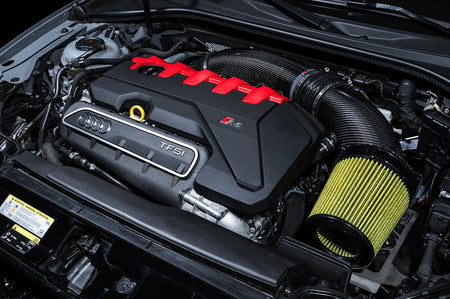 AWE 4.5" S-Flo Carbon Intake for 2017+ Audi RS3 (2660-15048) Open carbon intake system