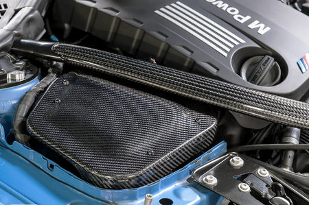 AWE S-FLO Carbon Intake for F8X BMW M3/M4 with S55 engine (2660-13038) installed