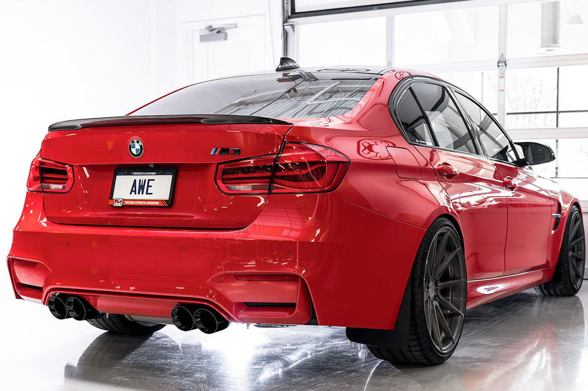 AWE SwitchPath for F8X M3 and M4 models with a S55 engine (3025-43074/3025-42070) installed