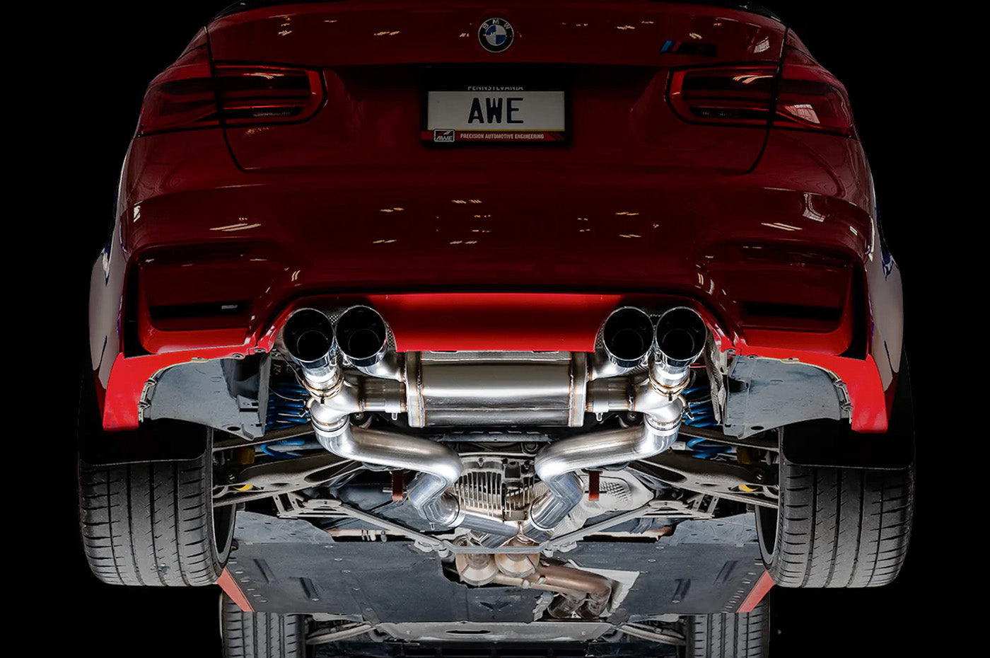 AWE SwitchPath for F8X M3 and M4 models with a S55 engine (3025-43074/3025-42070) installed