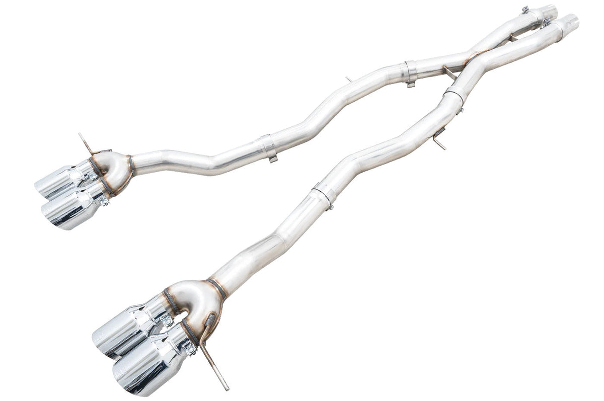 AWE Track Edition Catback Exhaust for BMW G8X M3/M4 (Chrome silver tips AWE3020-43482)