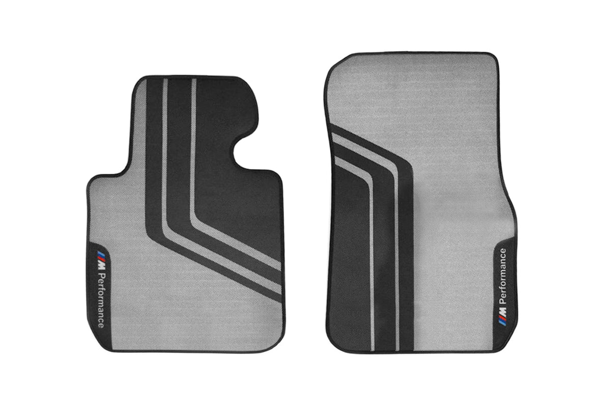 BMW OEM M Performance Floor Mats for F8X (Front Set)