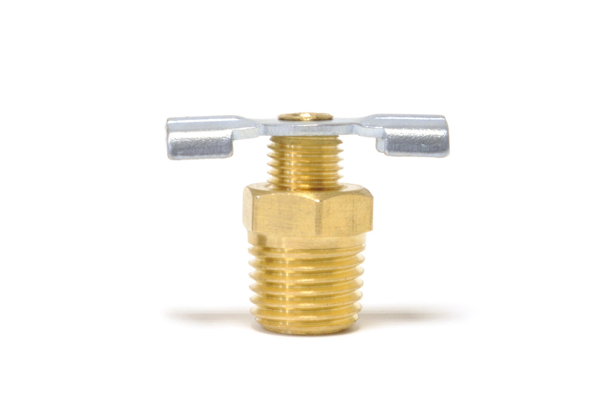Brass Drain Petcock 1/4" NPT
