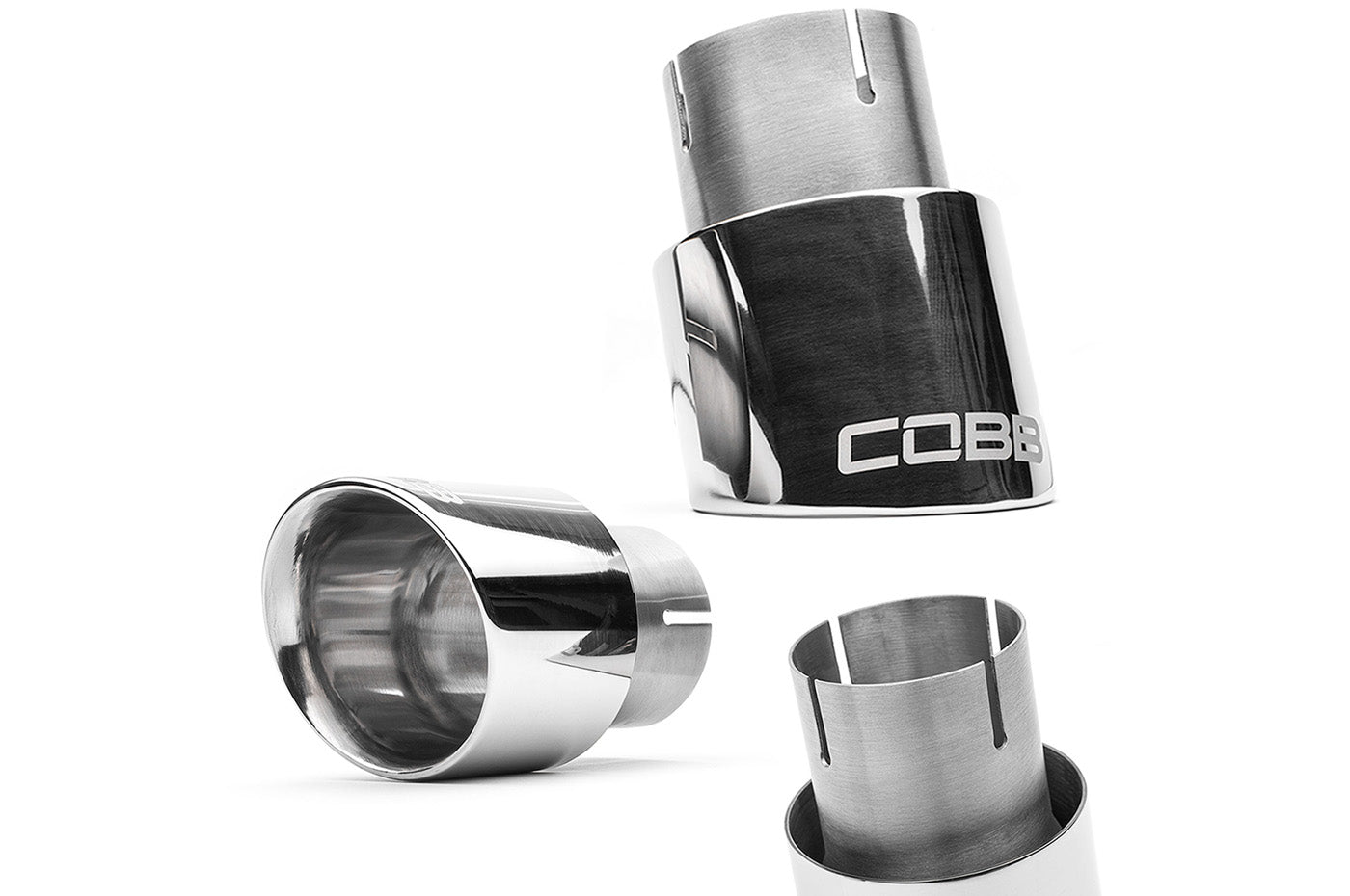 COBB Stainless Steel Cat-Back Exhaust for EJ25 VA 2011-2021 Subaru WRX/STi Sedan (515160) exhaust tips