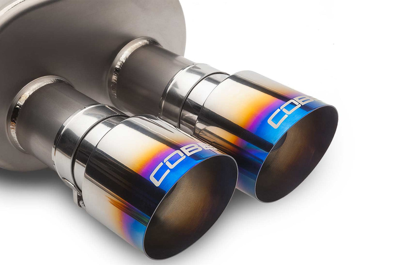 COBB Titanium Cat-back Exhaust for 2022+ Subaru WRX (516160) muffler with blued tips