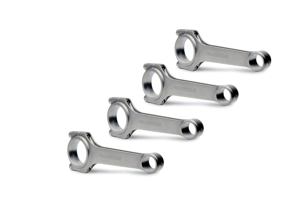CP Carrillo Pro-H Forged Connecting Rods Set for Mitsubishi Evo X (SCR4622-4 with 3/8" CARR Bolts and SCR4621-4 with 3/8" WMC Bolts)