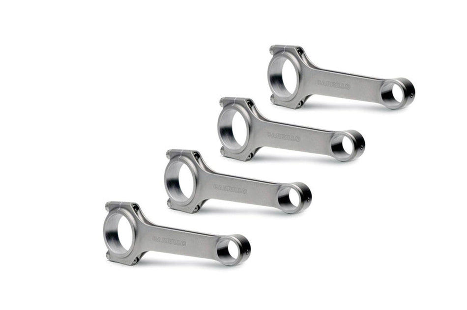 CP Carrillo Pro-H Forged Connecting Rods Set for Mitsubishi Evo X (SCR4622-4 with 3/8" CARR Bolts and SCR4621-4 with 3/8" WMC Bolts)