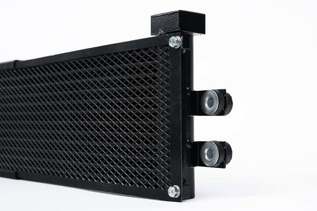 CSF high-performance engine oil cooler for F8X BMW M3, M4, and M2 Competition with the S55 engine
