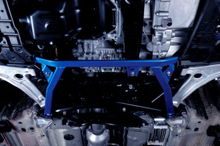 Cusco Type II Lower Arm Bar for Mitsubishi Evo X (566 477 A) installed