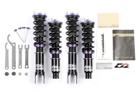 D2 Coilovers for Nissan GTR 350Z 370Z 240SX 300ZX Skyline (Each model will vary)